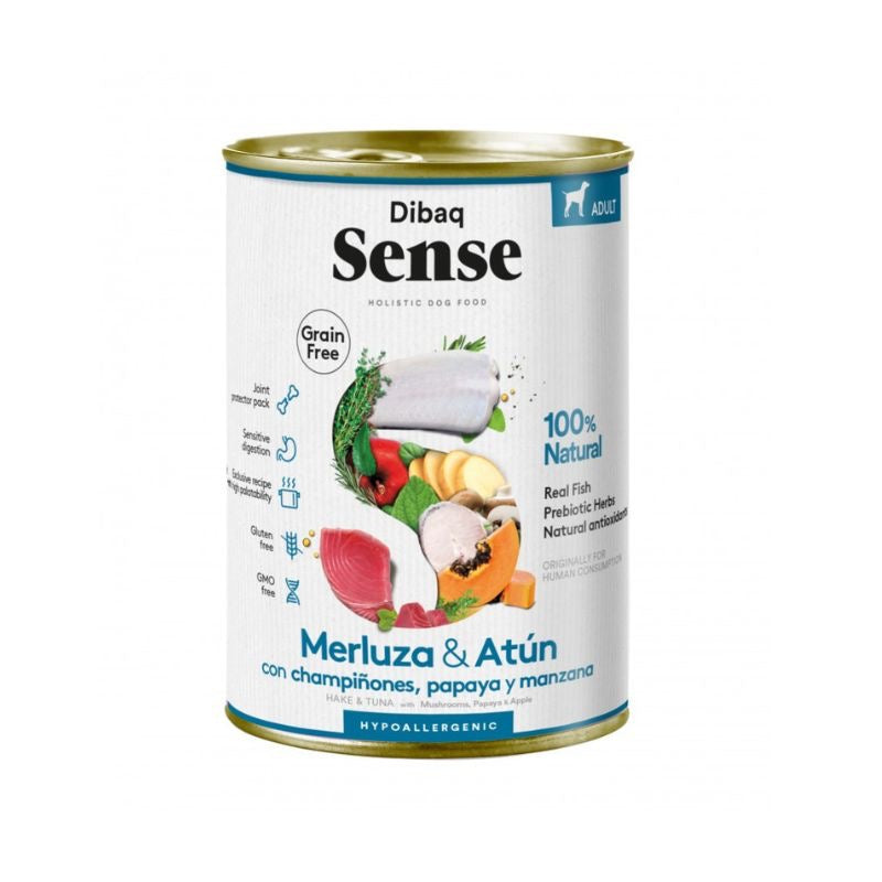 latas dibaq merluza y atún