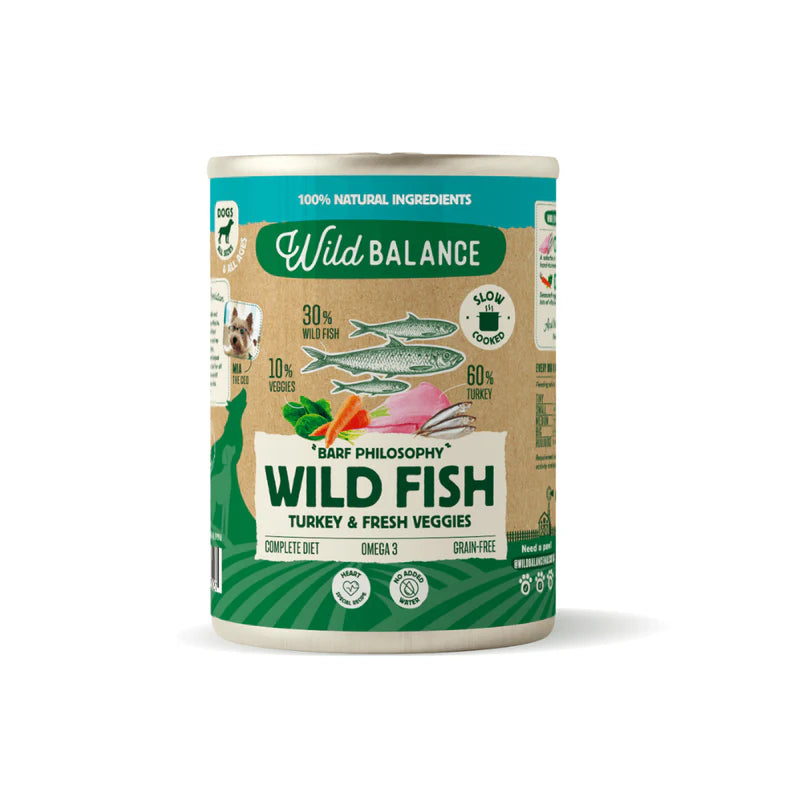 Lata Wild Balance pescado 400gr