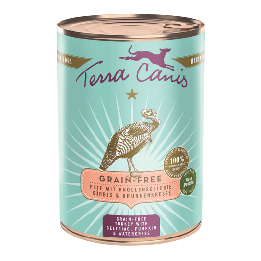 TERRA CANIS GRAIN FREE - Pavo con apio, calabaza y berro