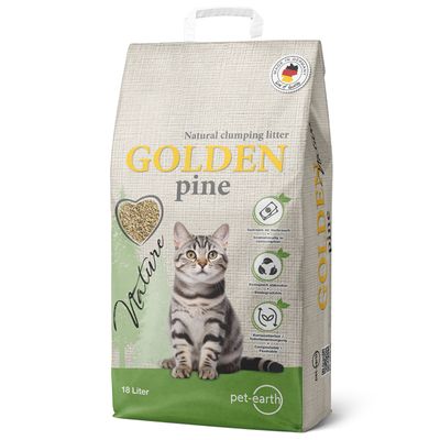 Golden Pine Arena para Gatos 18kg