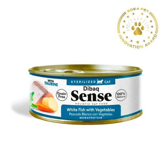 Dibaq Sense - Pescado Blanco con Vegetales 70g