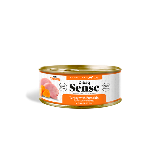 Dibaq Sense - Pavo con Calabaza 70g
