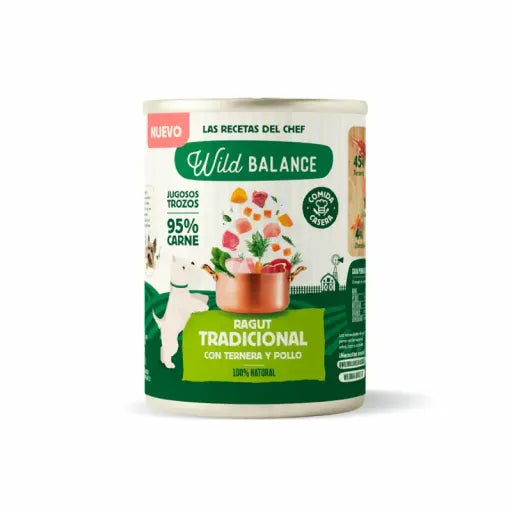 Lata Wild Balance cerdo 400gr